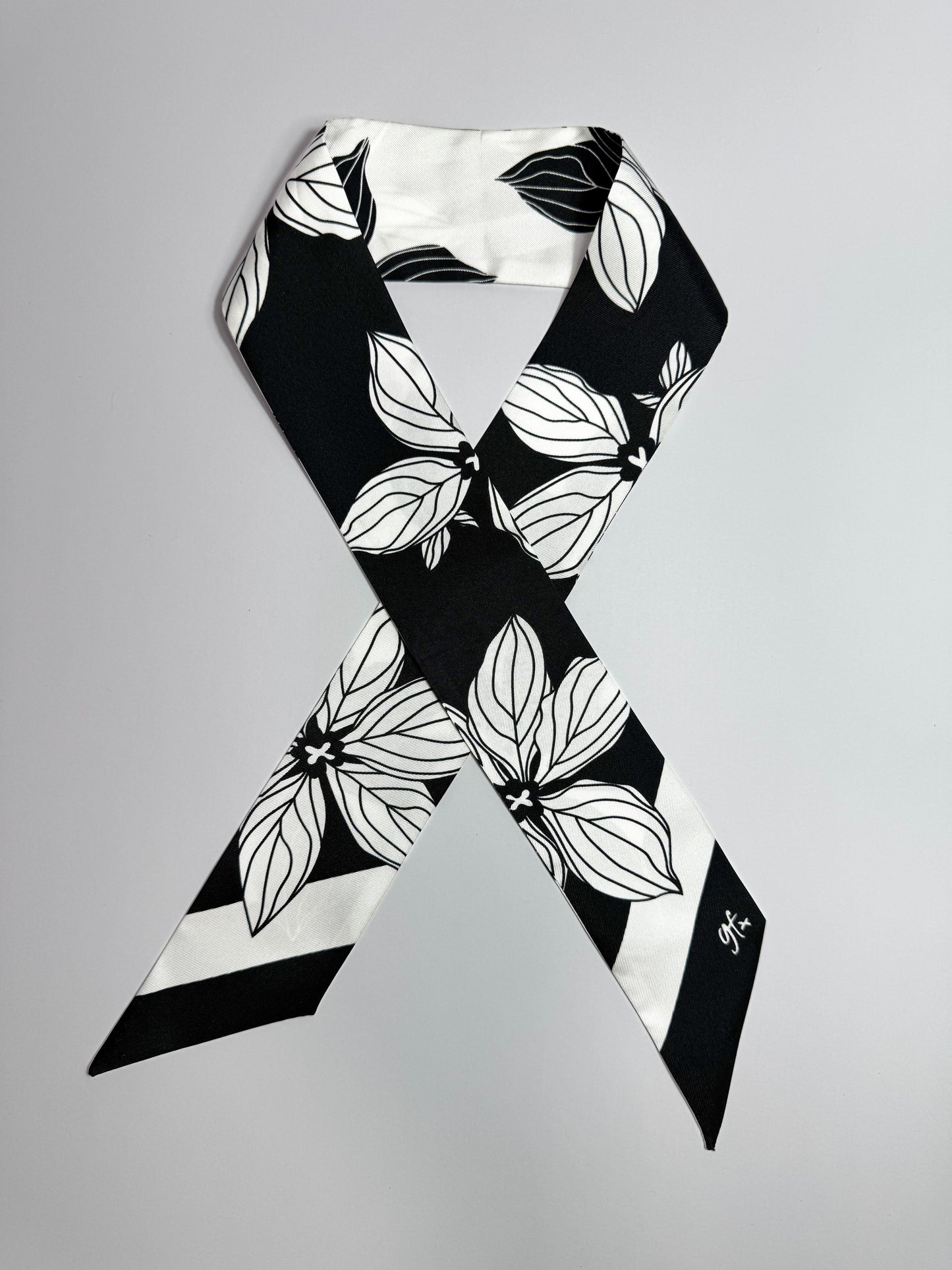 Dogwood Silk Scarf
