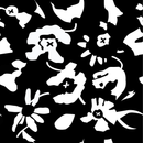 Phantom Poppy Silk Scarf