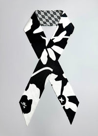 Phantom Poppy Silk Scarf